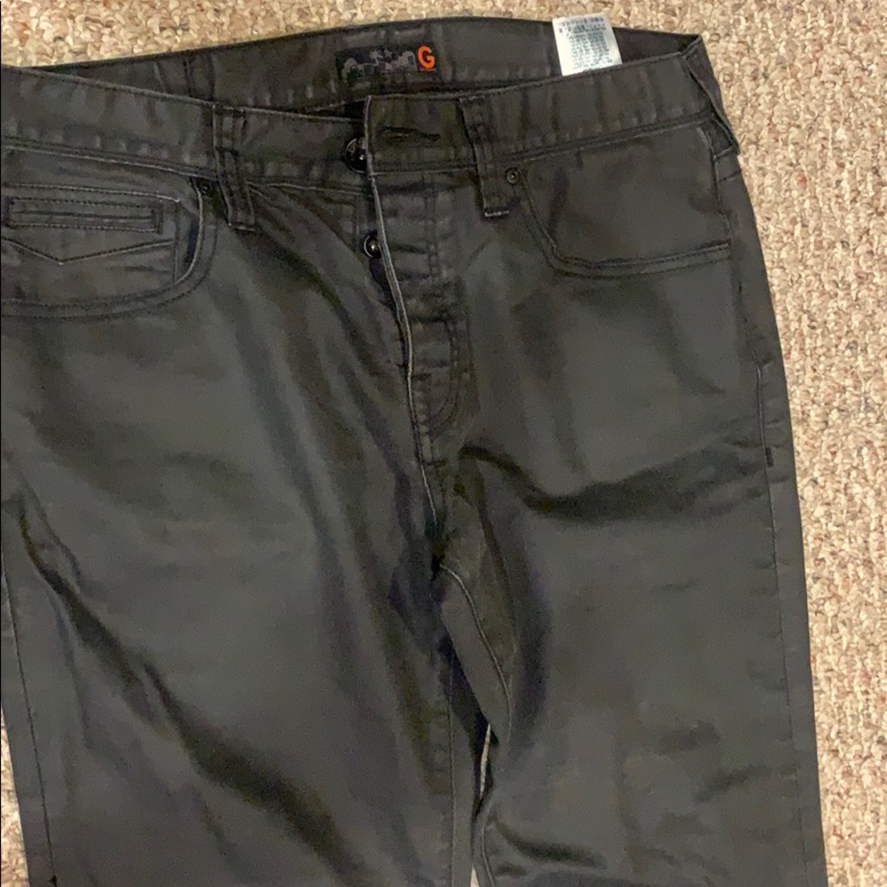 G by guess faux leather jeans